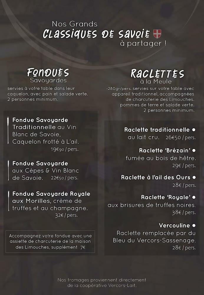Le Chalet - Spécialités Savoyardes - Menu Image 2